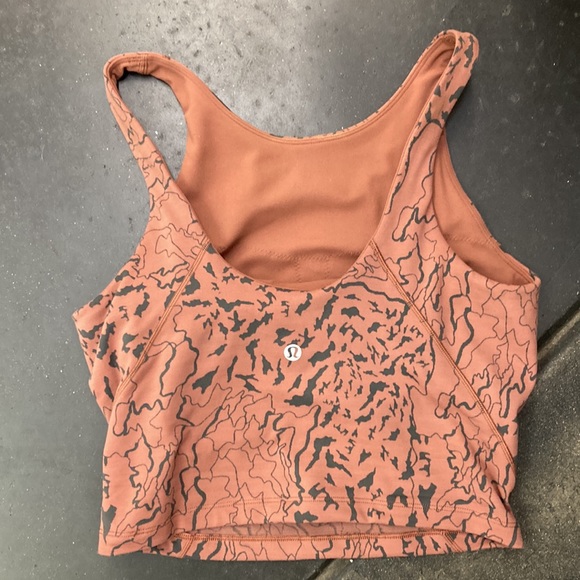 Lululemon Animal Print Crop Top - Picture 2 of 4